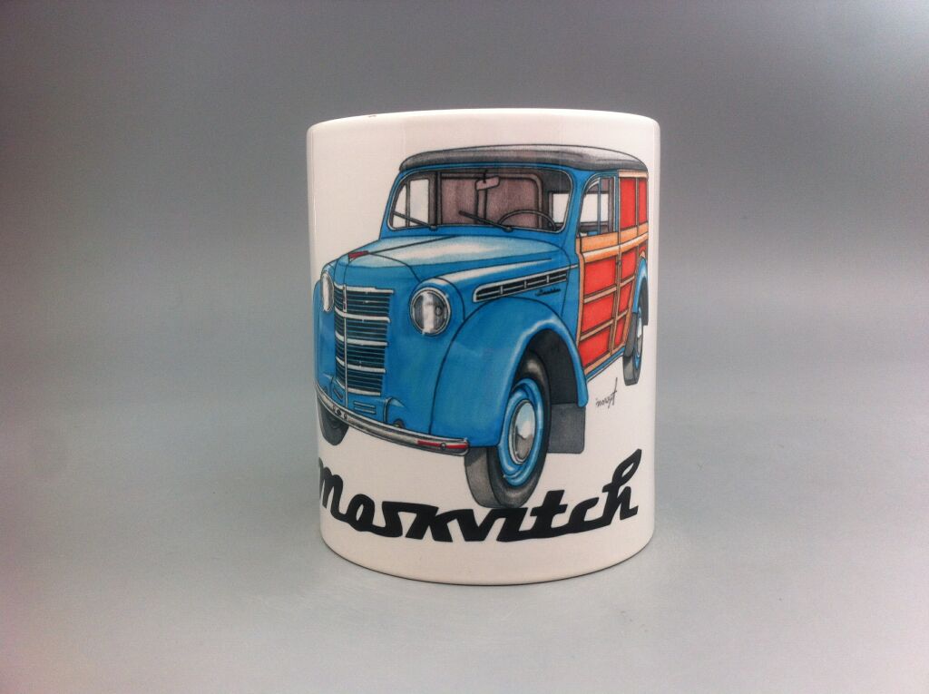 Кружка с рисунком отечественного автомобиля N10 - kr-10