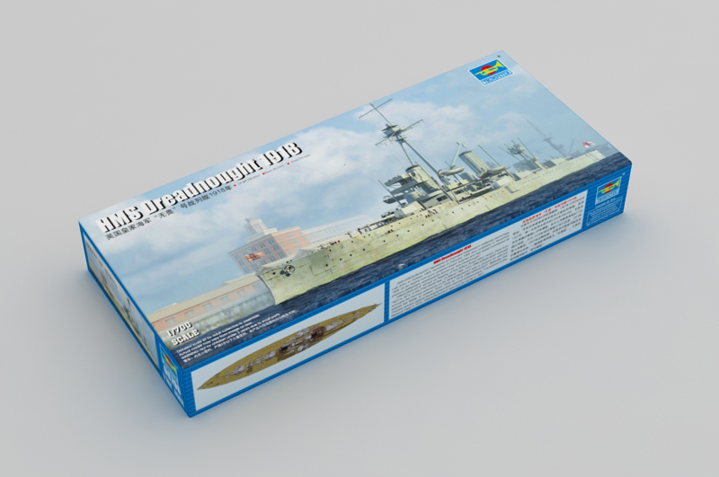 1:700 Сборная модель Британский линейный корабль Dreadnought (1918) - 06706