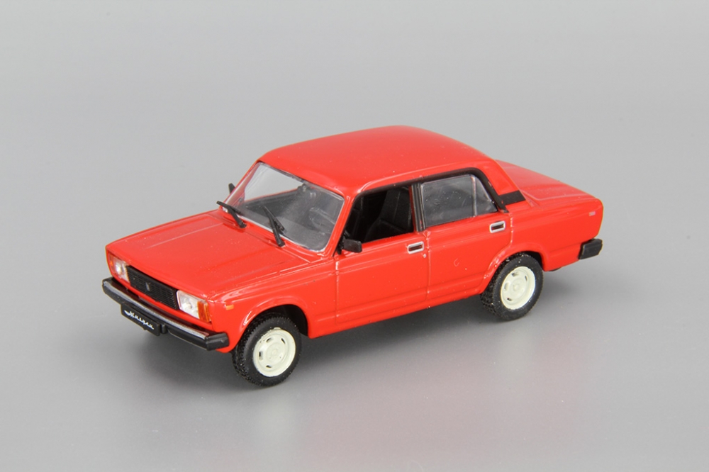 1:43 Волжский автомобиль 2105 Жигули, Автолегенды СССР 62, красный - AL062