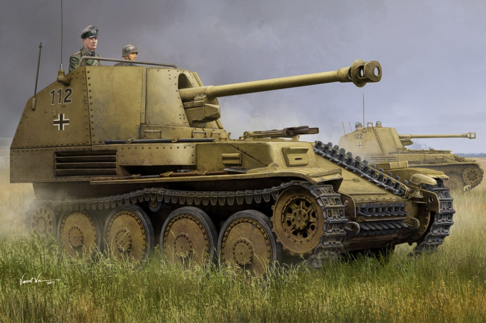 1:35 Сборная модель Немецкая САУ   Marder III Ausf.M (Sd.Kfz.138 - ранний) - 80169
