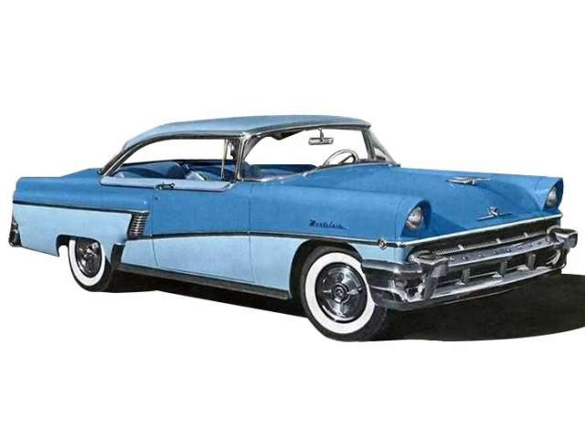 1:18 MERCURY MontiClair Hard Top (1956), light blue/blue - 5148