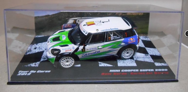 1:43 MINI Cooper S2000 Sordo Countryman из серии RALLY CARS - RALLYC042