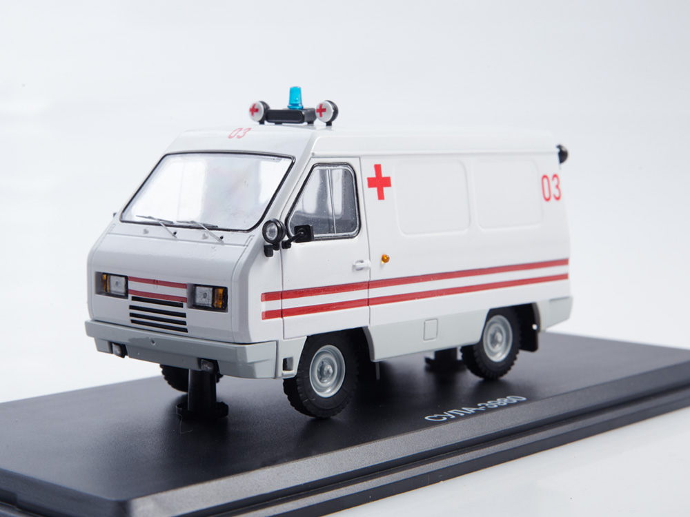 1:43 СУЛА-3980, белый / красный - LST047