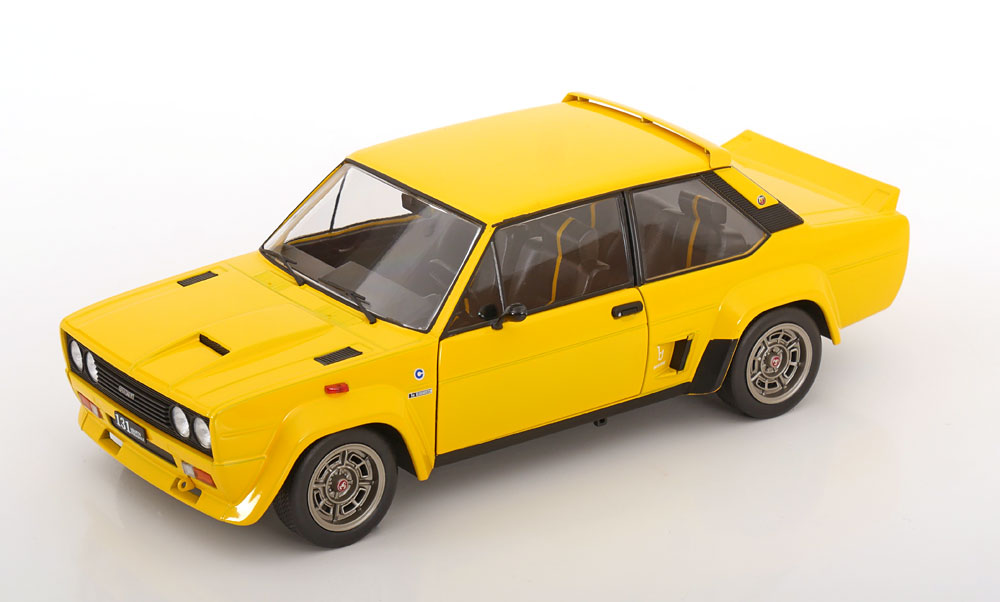 1:18 FIAT 131 Abarth (1980), yellow - S1806006