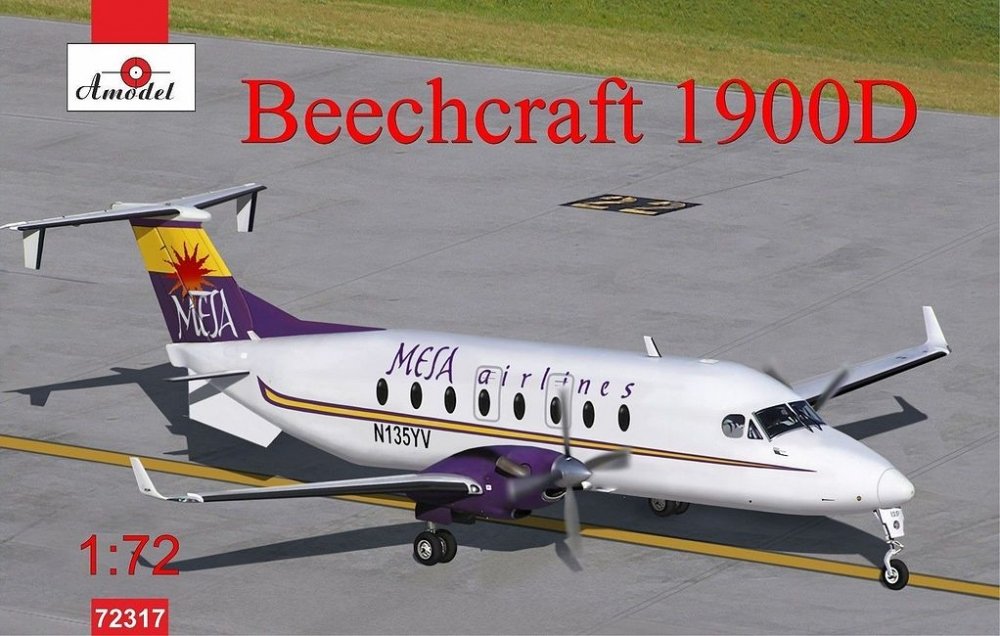 1:72 Сборная модель Американский пассажирский самолет Beechcraft 1900D - 72317