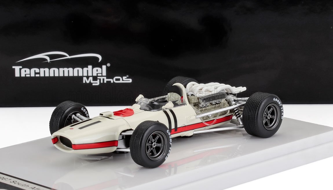 1:43 HONDA F1 Ra273 №11 South African Gp (1967) John Surtees, White - TM43-58B