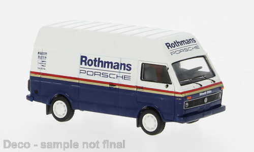 1:87 VOLKSWAGEN LT Hochraum-Kasten Rothmans-Porsche (1975), blue/white - 34953