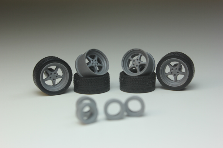 1:43 Комплект колес #32 - KD032