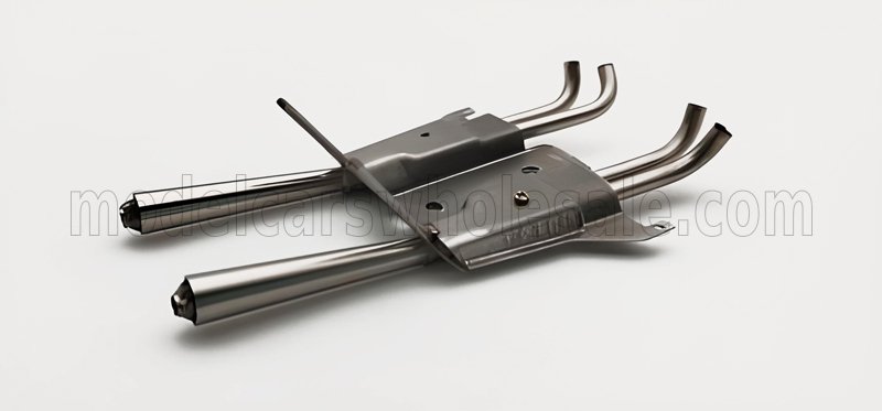 1:18 PORSCHE Megaphone Exhaust System (interchangeable) 904 Carrera Gts, Silver - A-033