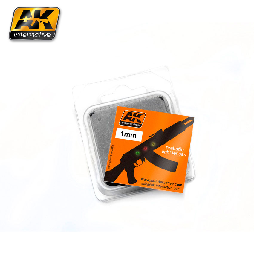 Линзы прозрачные для самолетов LIGHTS FOR PLANES 1mm - AK-232