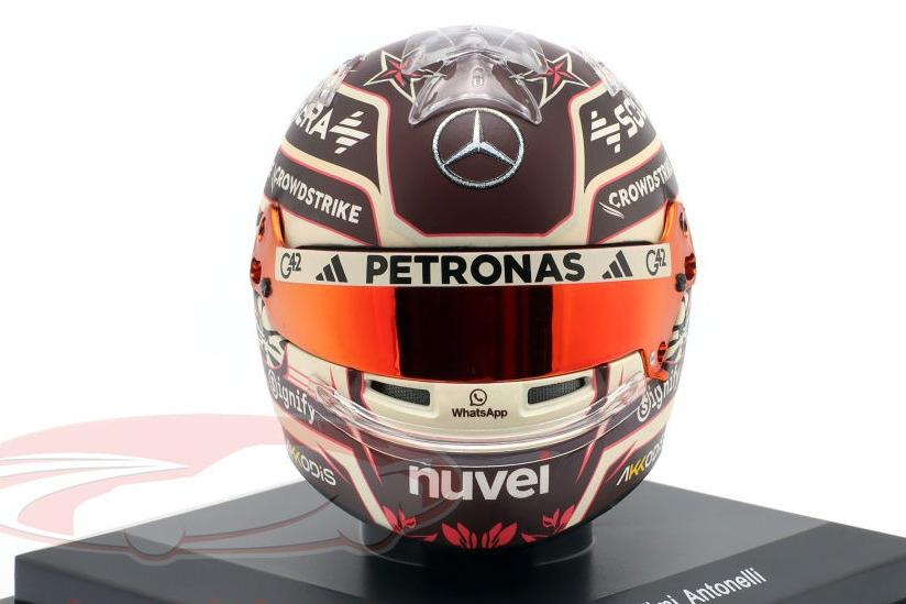 1:5 MINI HELMET Kimi Antonelli Mercedes-AMG F1 W16 E Performance (2025) - 5HF197
