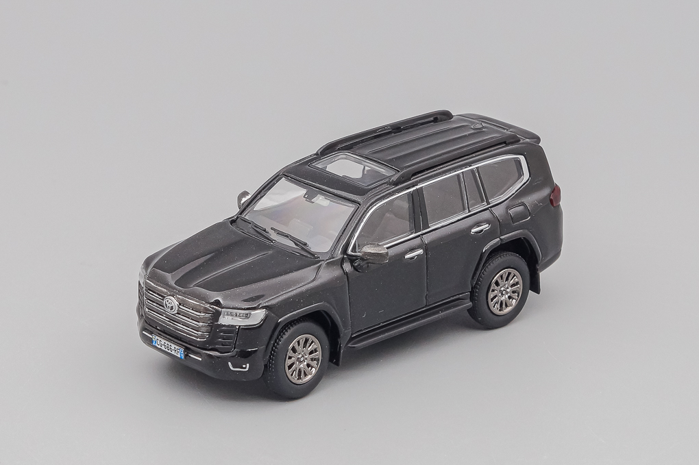 1:64 TOYOTA Land Cruiser LHD (2021), black metallic - KS-042-154