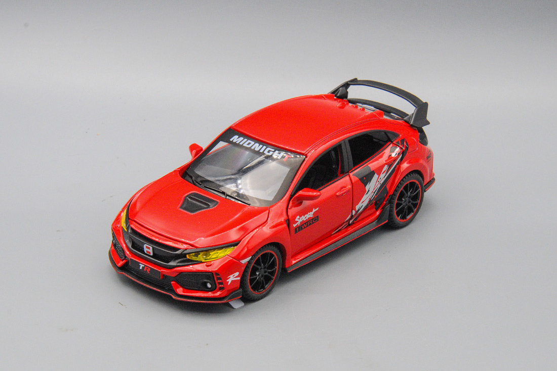 1:32 HONDA Civic WRC красный, 15 см - VB32571-R
