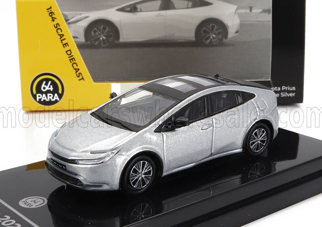 1:64 TOYOTA Prius Lhd (2023), Silver - PA-55601