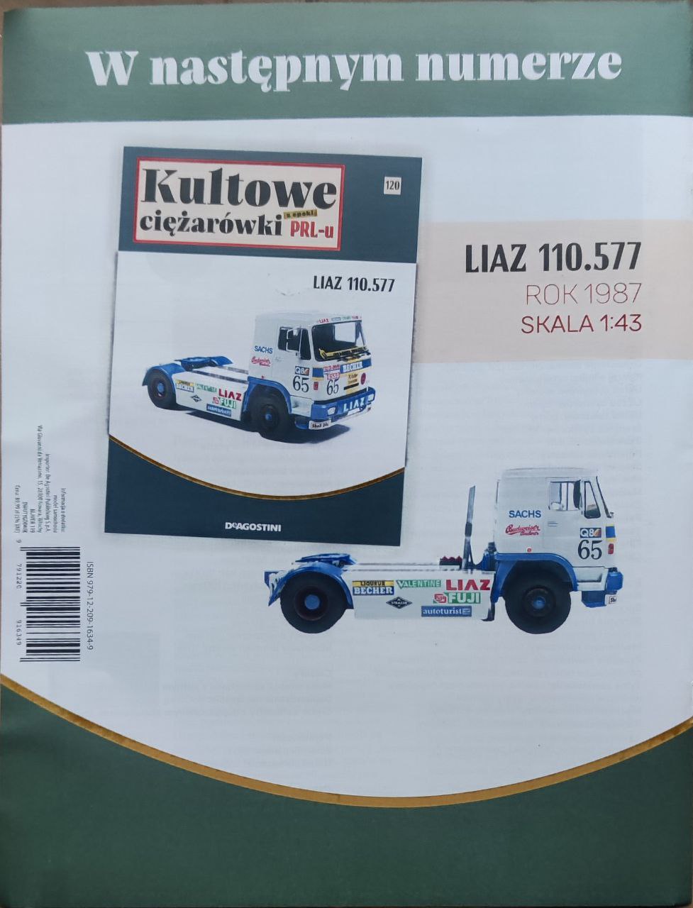 1:43 LIAZ 110.577, Kultowe Ciezarowki PRL-u - kulC120