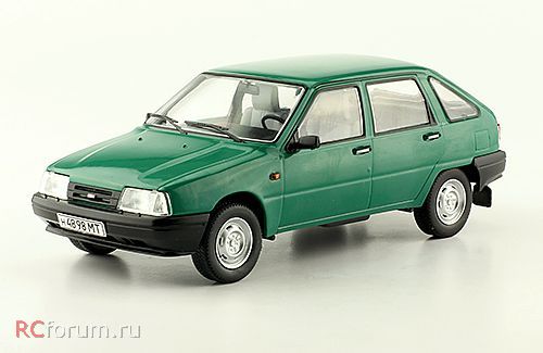 1:24 ИЖ-2126 'Орбита', Легендарные Советские Автомобили 60, зеленый - LSA060