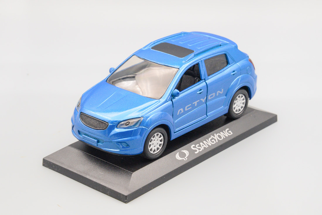 1:32 SSANG YONG Korando (New Actyon), MINICAR Series, синий - 18813-BLU