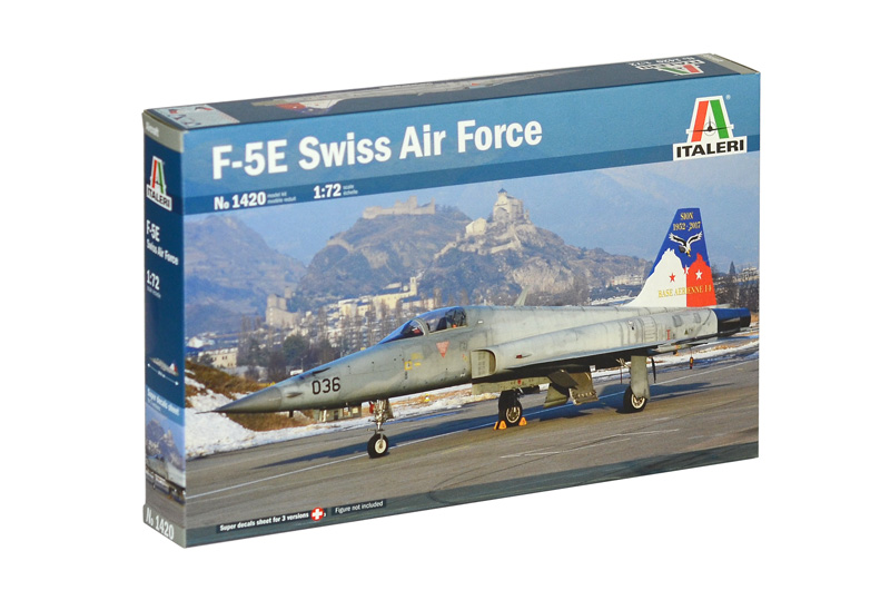 1:72 Сборная модель Американский многоцелевой истребитель Northrop F-5E Tiger II (Swiss Air Force) - 1420