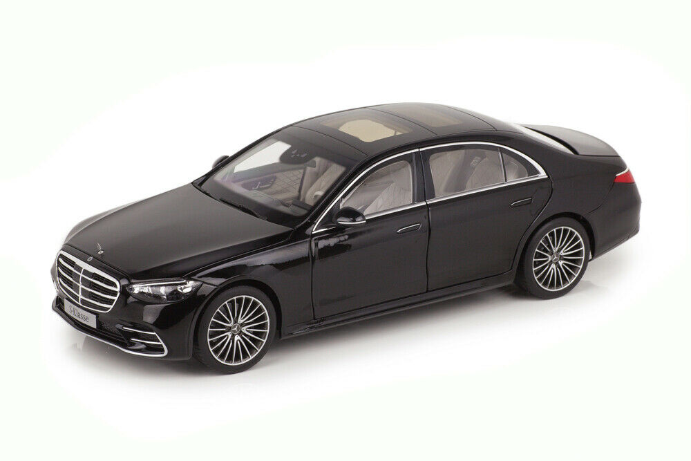 1:18 Mercedes-Benz S-class 2021 AMG-line W223 черный металлик - B66960634