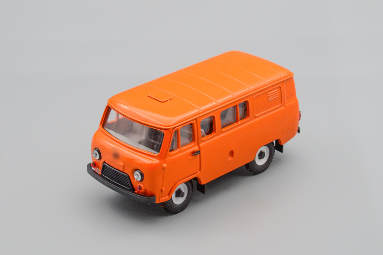 1:43 УАЗ 39099 грузопассажирский, оранжевый - 15900-16