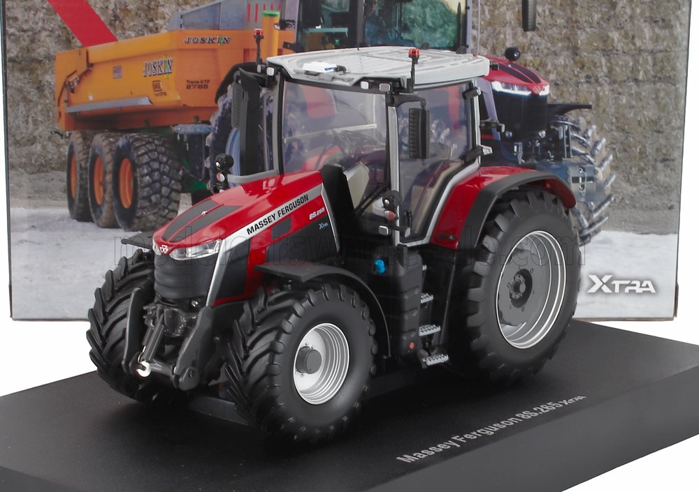 1:32 MASSEY FERGUSON 8s.265 Tractor Xtra (2018), Red Grey - UH6817
