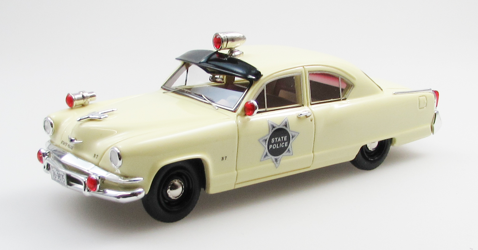 1:43 KAISER Frazer Carolina 2 door sedan police (1953), beige - EMUS43047C