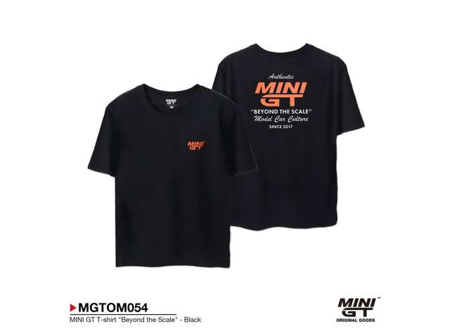 Футболка MINI GT «Beyond the Scale», размер XL, black - MGTOM054-XL