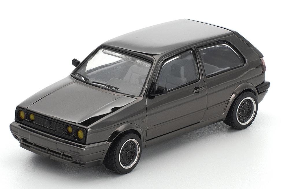 1:64 VOLKSWAGEN Golf GTI MK2 *The Dark Chrome Series*, dark chrome - PRDC006
