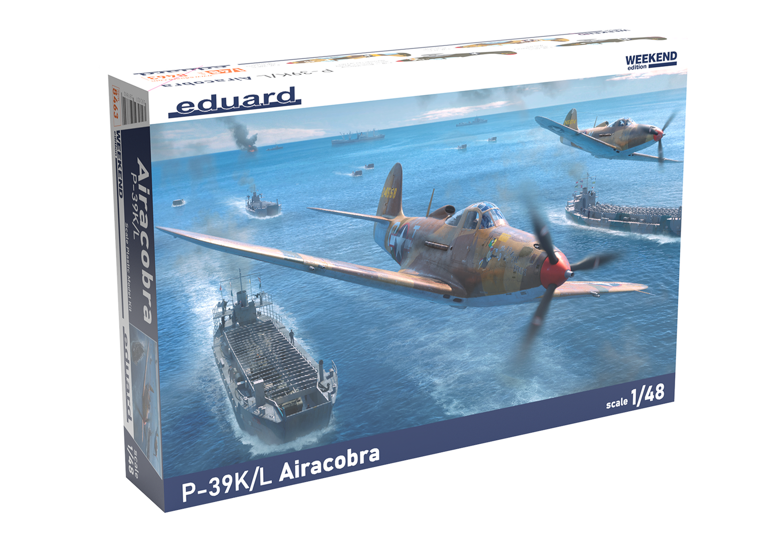 1:48 Сборная модель P-39K/L Airacobra Weekend Edition - 8463