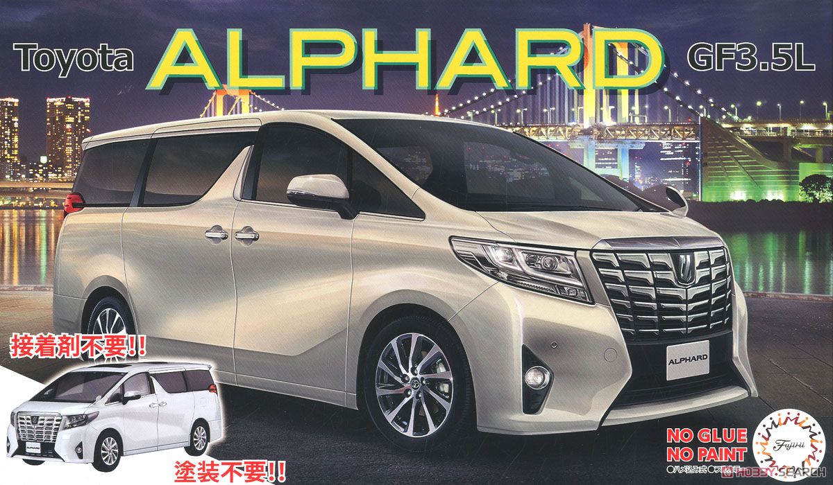 1:24 Сборная модель Toyota Alphard GF3.5L - 06606
