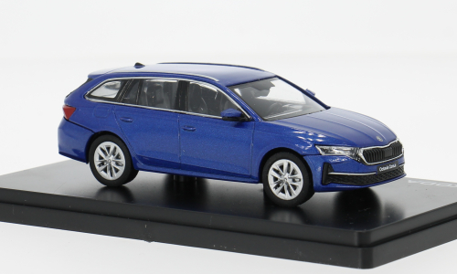 1:43 SKODA Octavia IV FL (2024), blue - 050KD