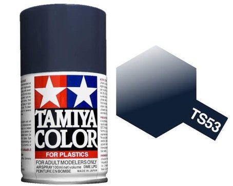 Краска спрей глубокий синий металлик TS-53 Deep Metallic Blue (в баллоне), 100 мл. - 85053