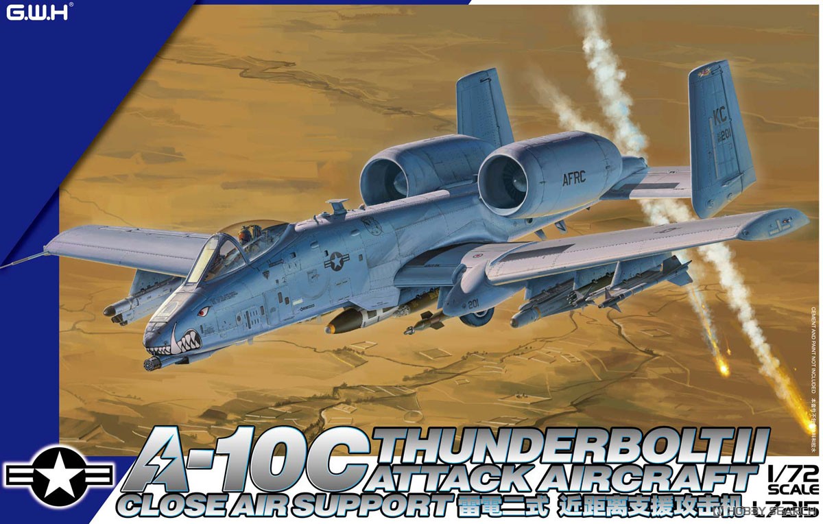 1:72 Сборная модель американский штурмовик A-10C Thunderbolt II - L7215