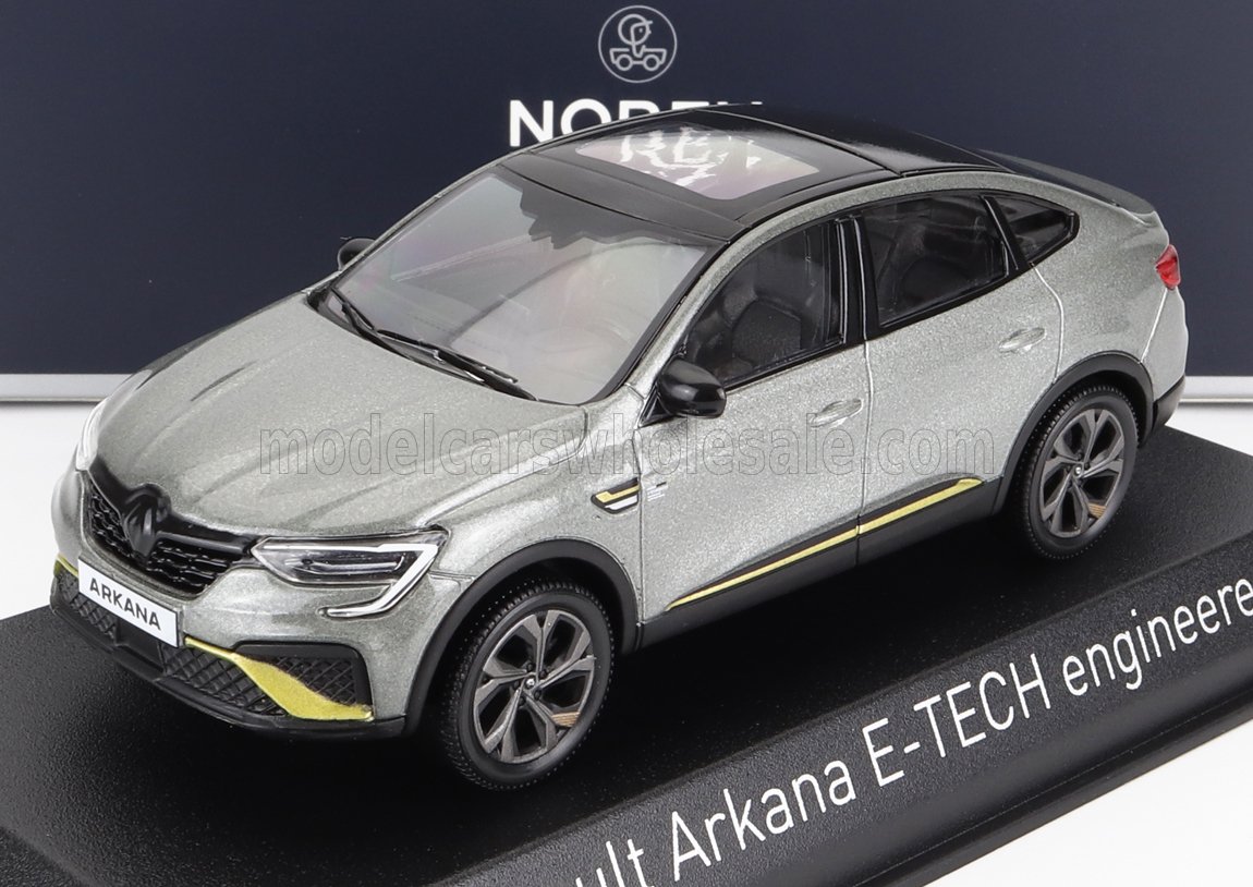 1:43 RENAULT Arkana E-tech 2022, Grey Met - 517686