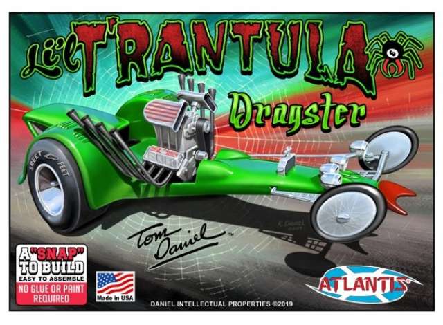 1:32 Сборная модель Snap Lil T'rantula Tom Daniel, Easy modelkit - AMCM6651