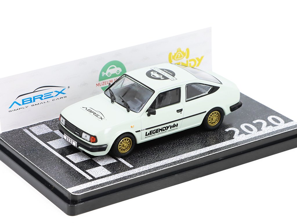 1:43 SKODA Rapid 136 (1987) Abrex Legendy 2020 - 720R01