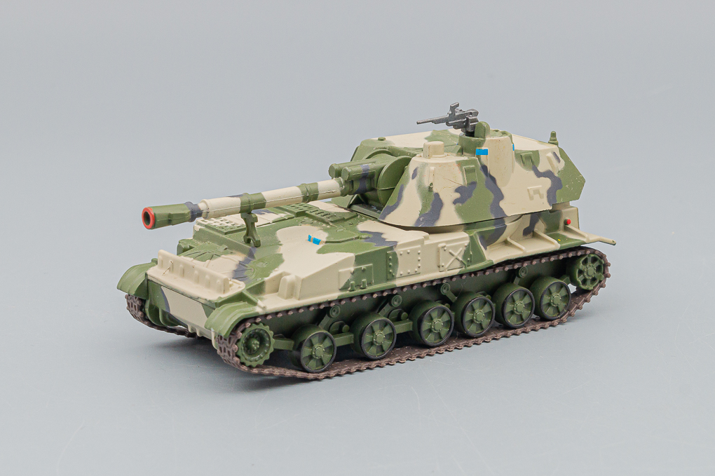1:72 Самоходная гаубица 2С3 'Акация' (камуфляж), Русские танки 80 - RT080