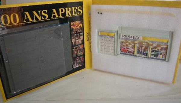 1:43 Diorama Renault Autohaus Modern - TOME3