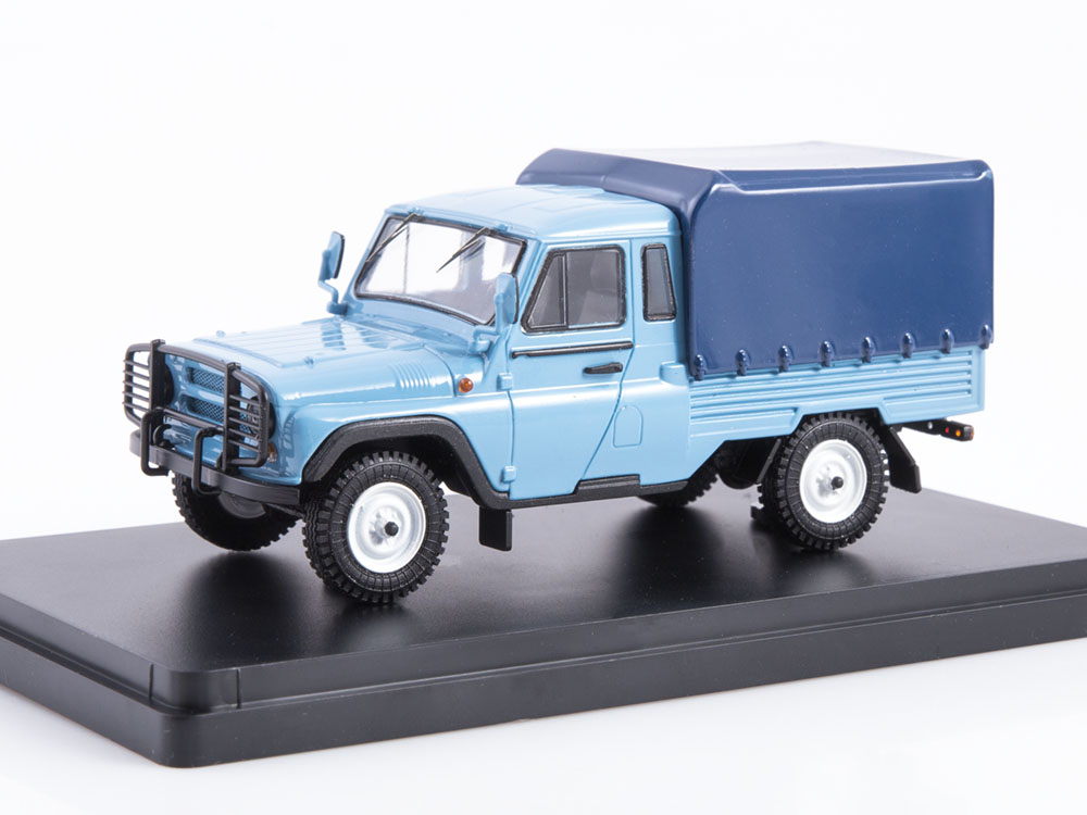 1:43 Ульяновский полноприводный пикап 2315, голубой / синий - LST049