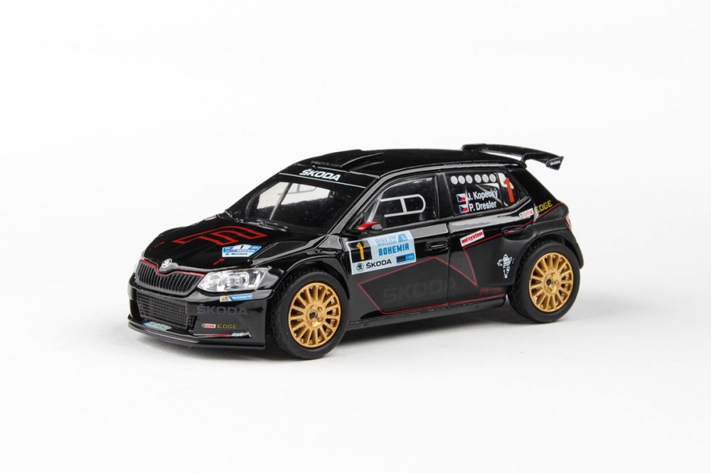 1:43 SKODA Fabia III R5 (2015) Rally Bohemia 2016 - 605TV