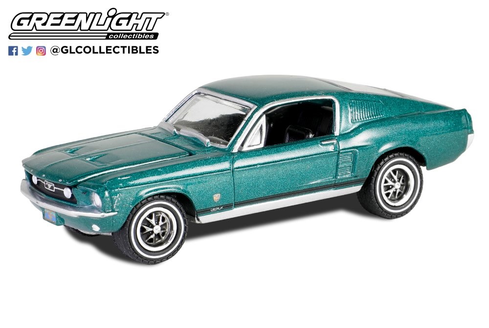 1:64 FORD Mustang GT Fastback High Country Special (1967), Timberline Green - 30505