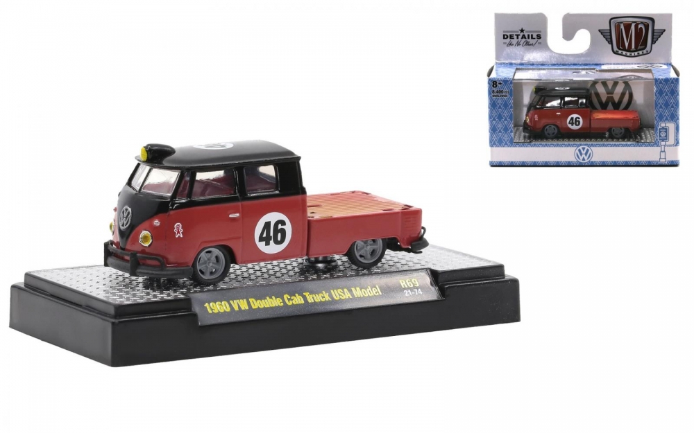 1:64 VOLKSWAGEN Double Cab Truck USA Model (1960) - R672174