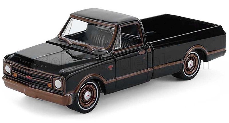 1:64 CHEVROLET C-10 Pick-up Custom (1972), Black - 63080D