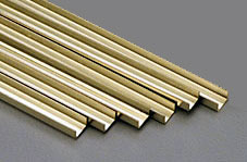 C-профиль латунный 3,2х4,75 мм, 1 шт - KS9886