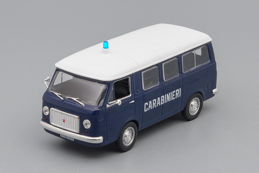 1:43 FIAT 238 Min Carabinieri, Полицейские Машины Мира 2, синий - PCW002-X3