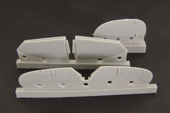 1:48 Набор дополнений для Spitfire MkIX control surfaces - early - BRL48030
