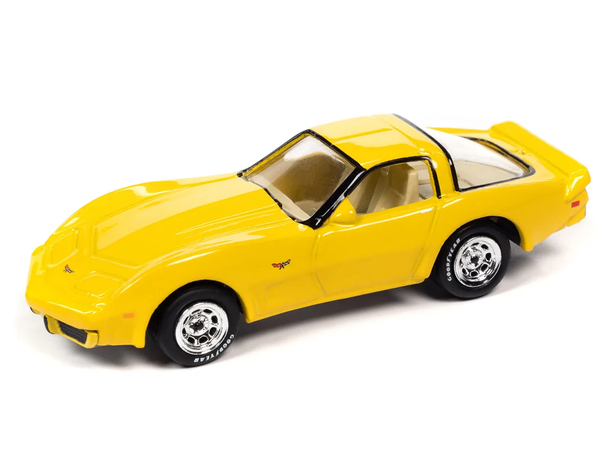 1:64 CHEVROLET Corvette (1979), yellow - JLCT011-12