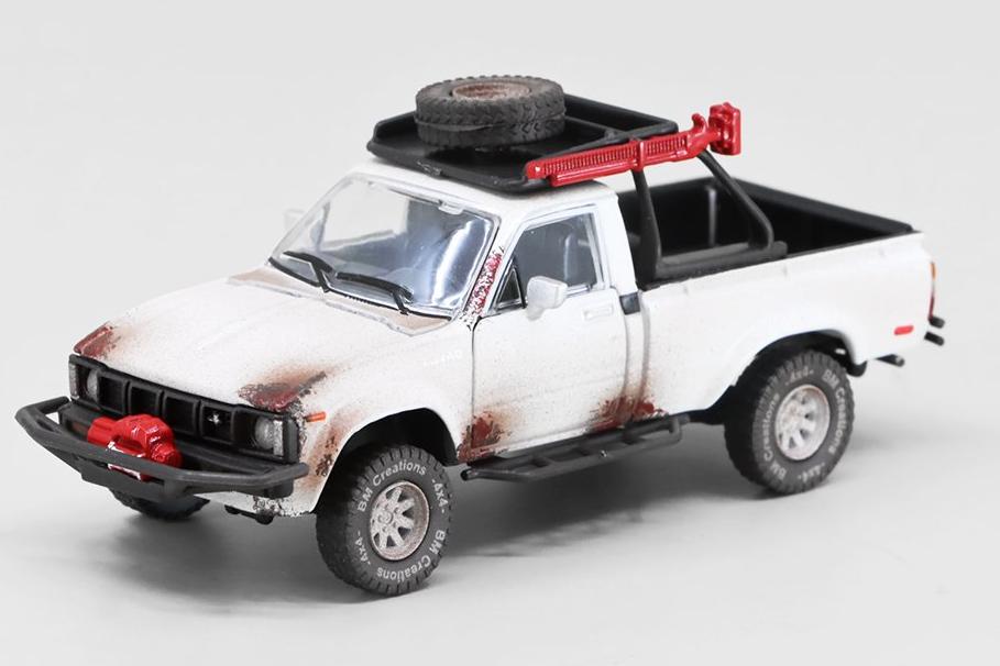 1:64 TOYOTA Hilux N60 N70 Series RHD (1980), Rusting White - 64B0358