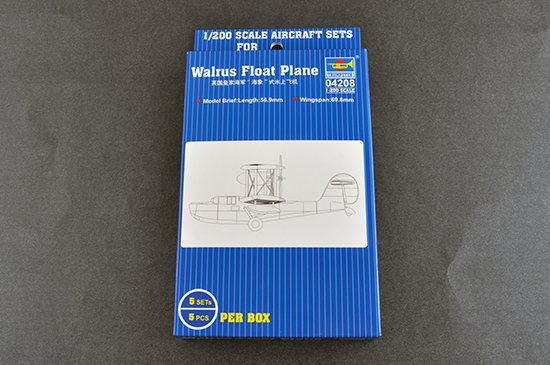 1:200 Сборная модель Британский Walrus Float Plane - 04208