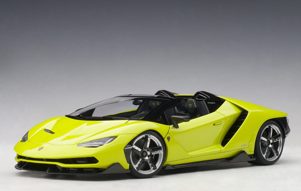 1:18 Lamborghini Centenario roadster 2016 зеленый - 79118